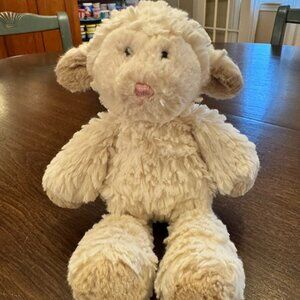 Mary Meyer Marshmallow Zoo 10” Lamb Plush Cream White Super Soft Lovey Doll Toy